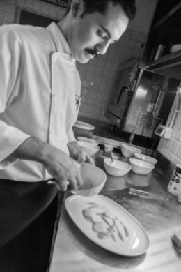 Guido Perino at work Cruru