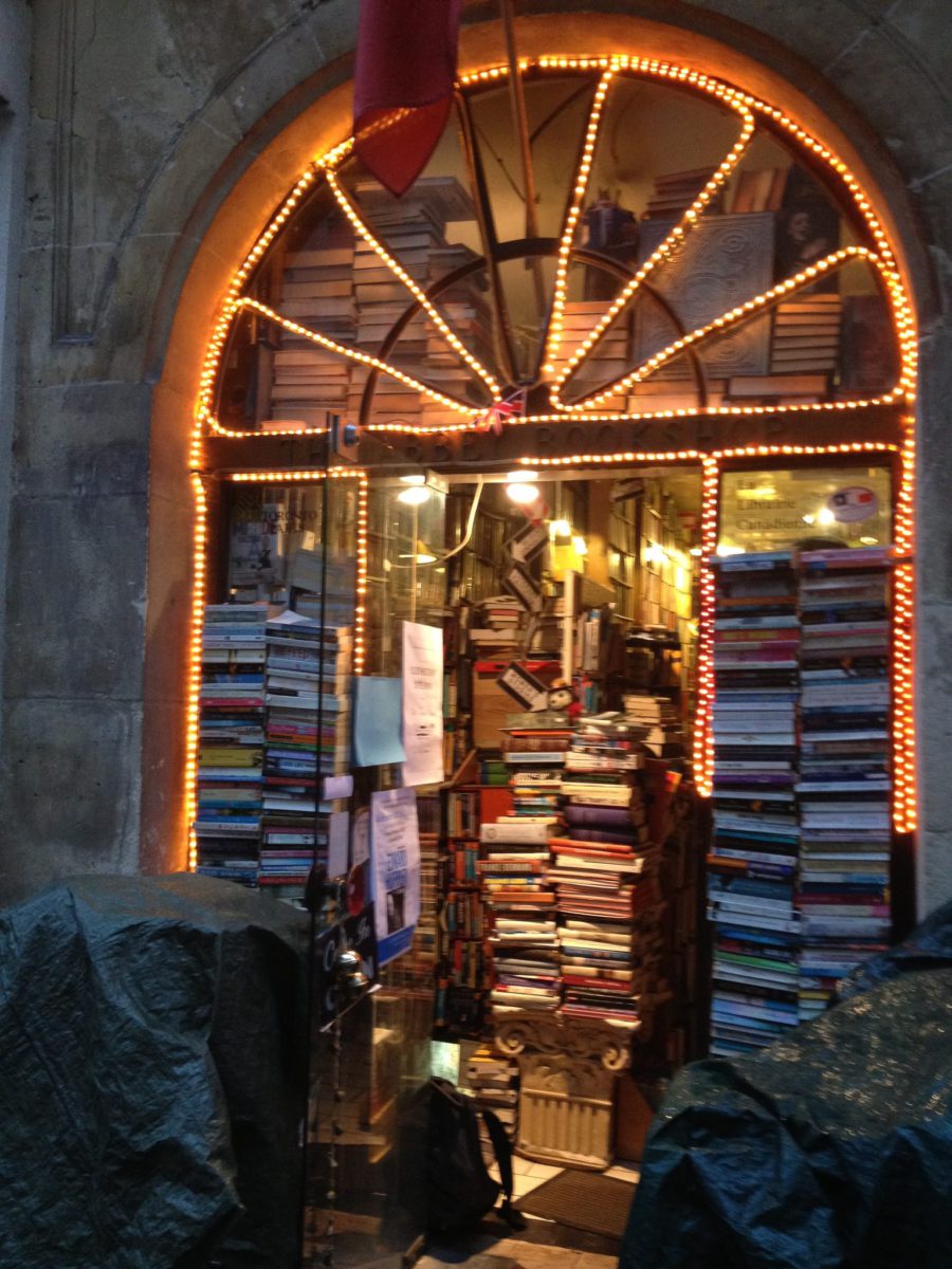 parisian book shop