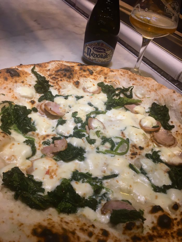 Pizza at Sorbillo Napoli