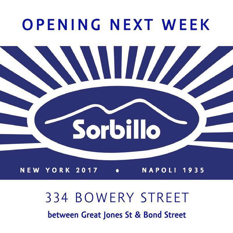 Sorbillo opens in NYC