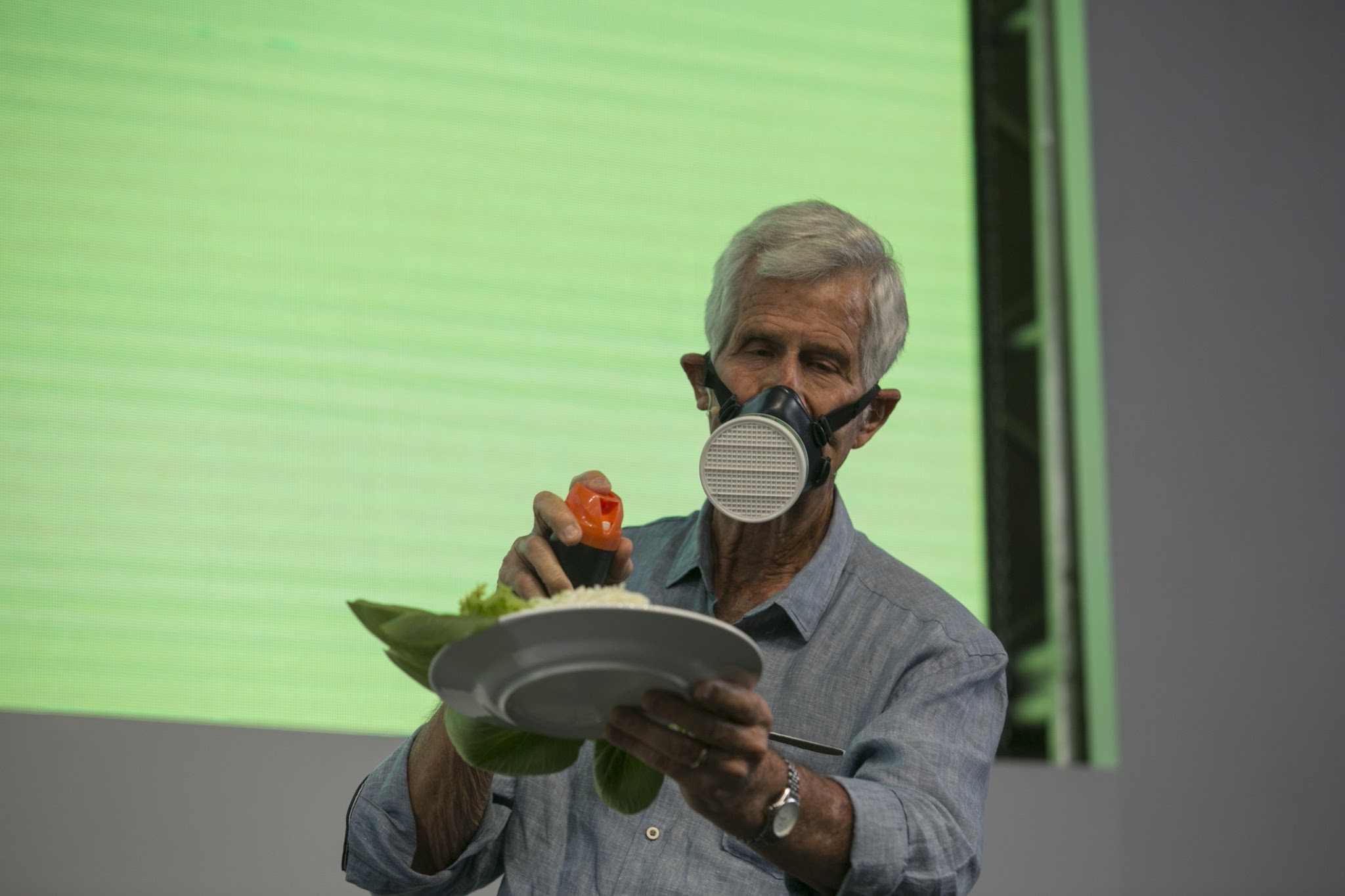 Joop Stoltenborg on Food Forum stage