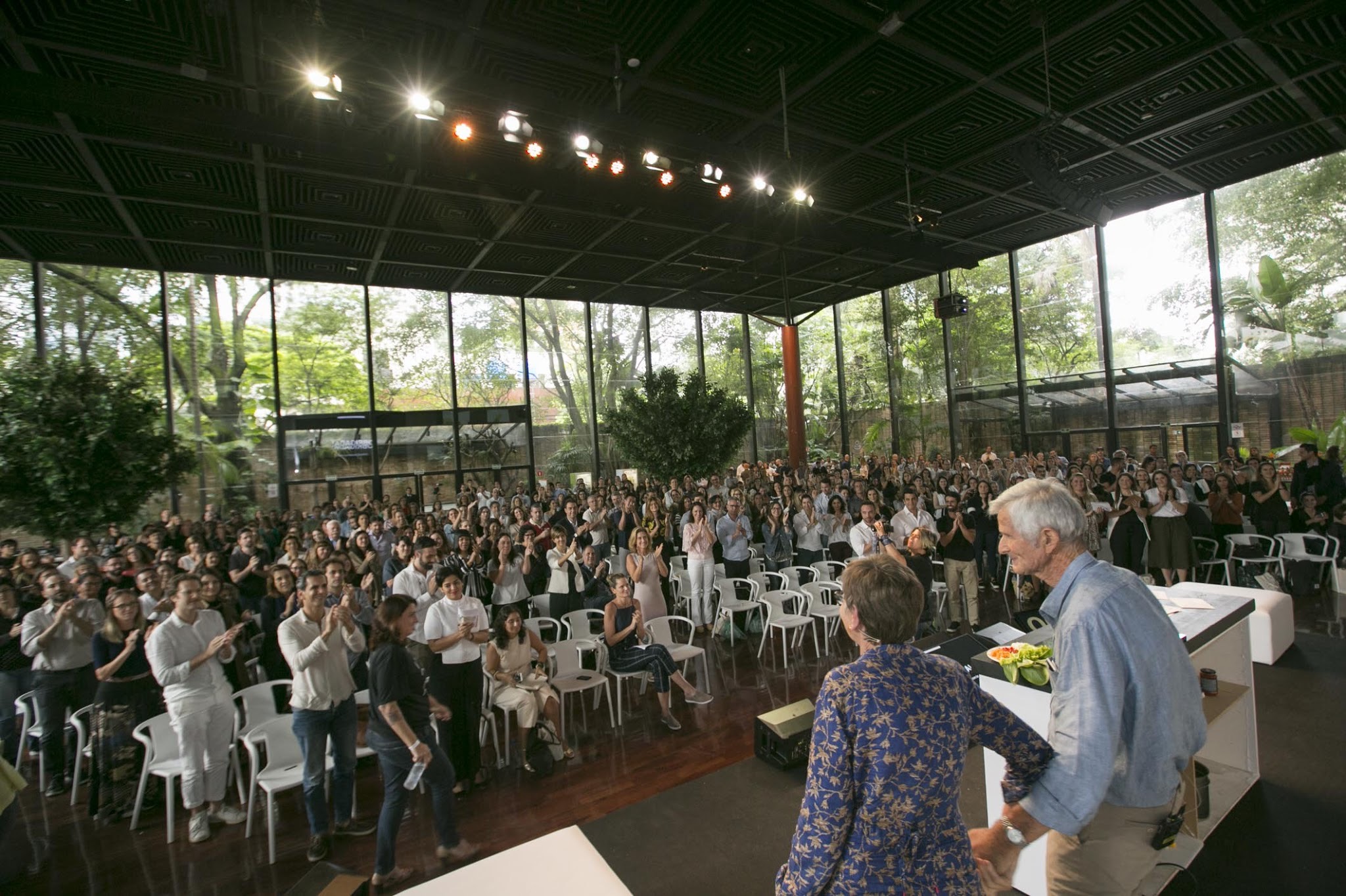 Tini Schoenmaker & Joop Stoltenborg at Foof Forum