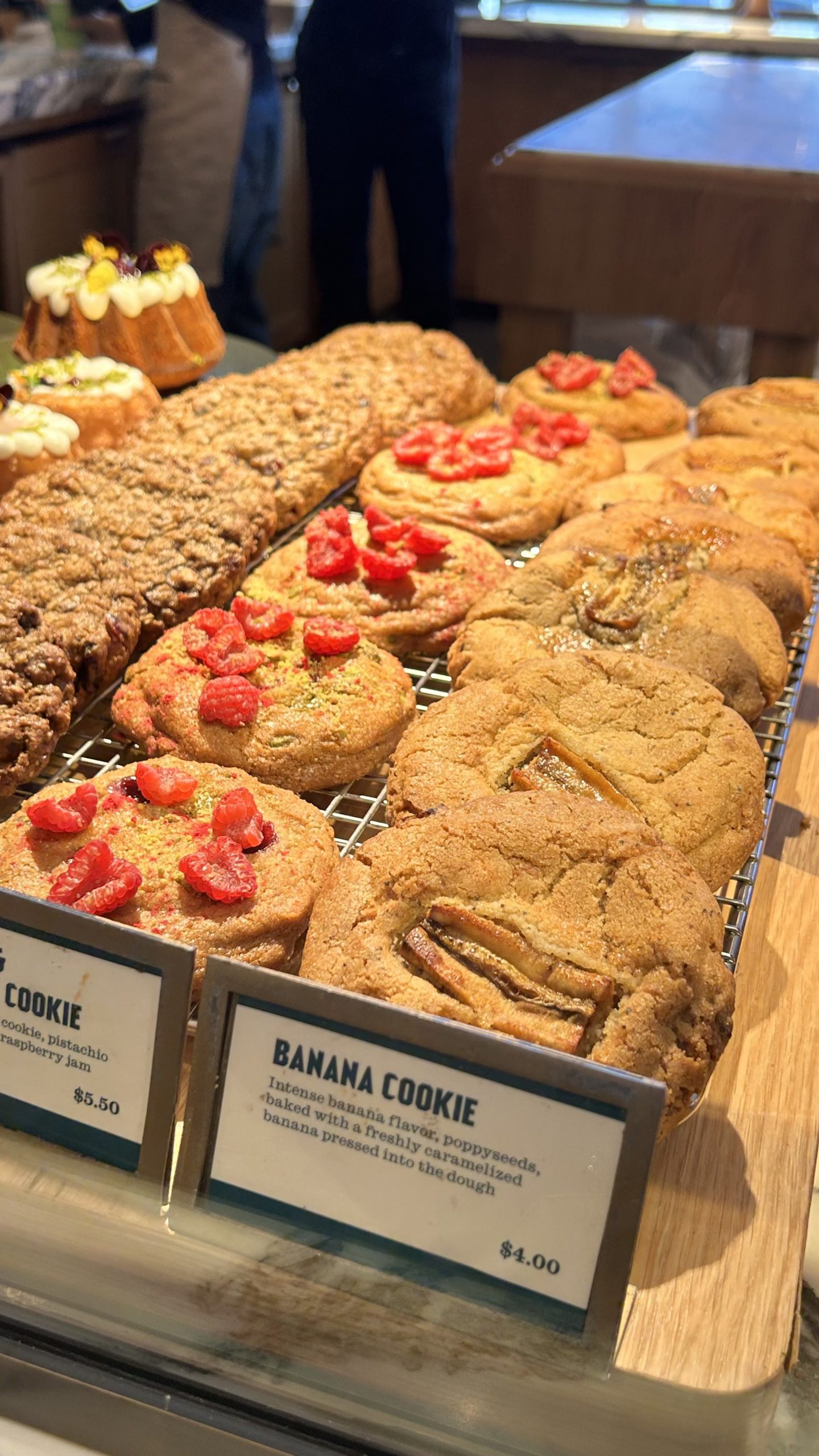 Pastries at Tin Building by chef Jean-Georges at Seaport