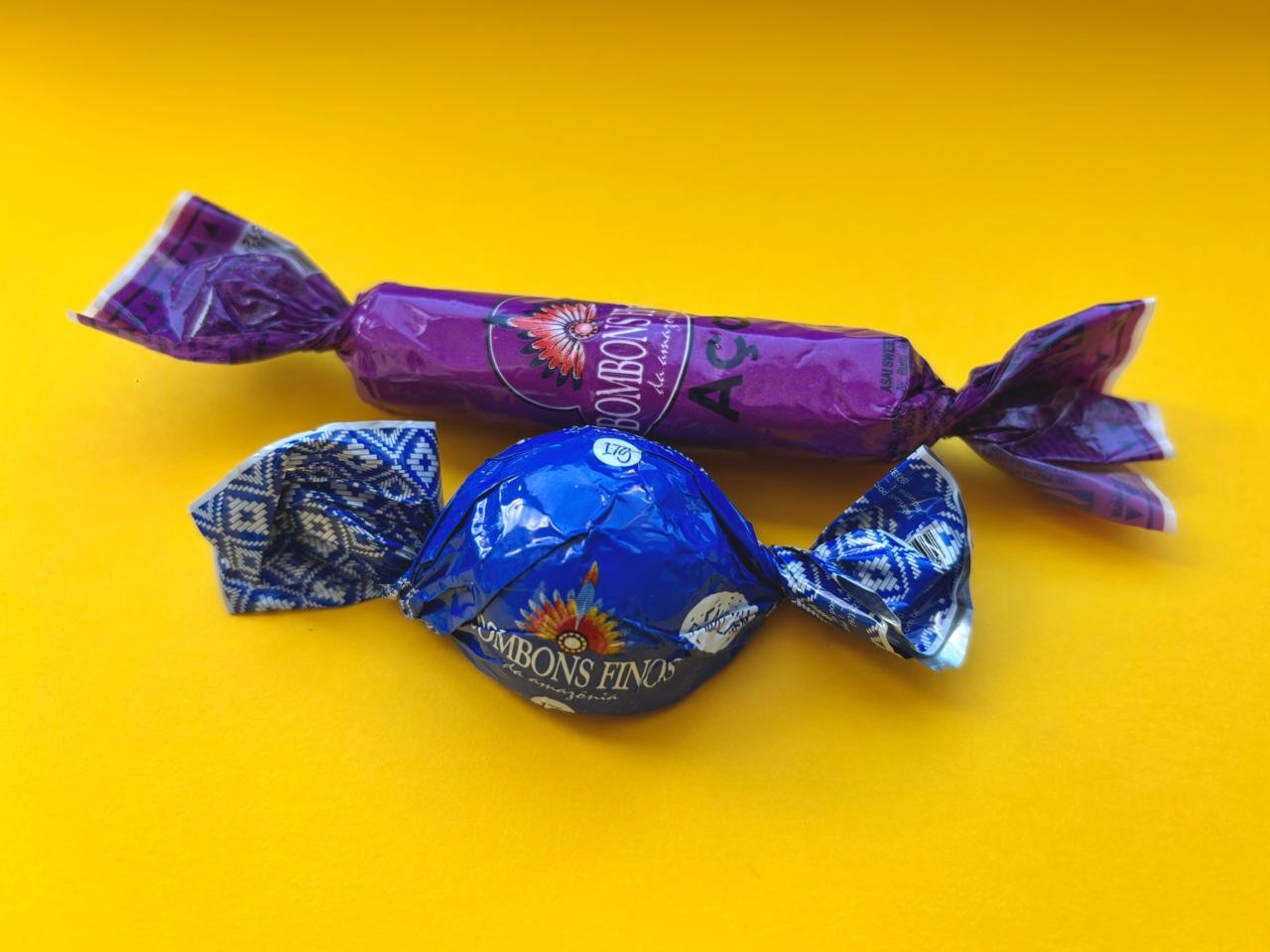 bala açai Bombom de Taperebá combu