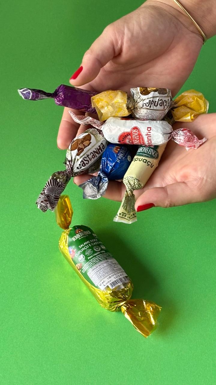 Selection of bombons and candies
